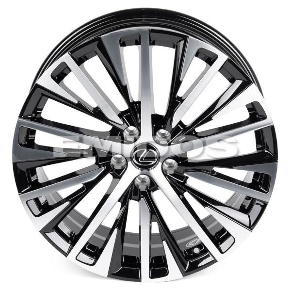 КОВАНЫЕ ДИСКИ H231030M SKILL SL445-FG445 20 J8.5 ET35 5X114.3 60.1 ЧЁРНЫЙ ГЛЯНЦЕВЫЙ + ПОЛИРОВАННЫЕ С