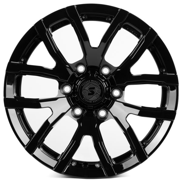 КОВАНЫЕ ДИСКИ H231127Y SKILL SL508-CS236 17 J9 ET0 6X139.7 106.1 ЧЁРНЫЙ ГЛЯНЦЕВЫЙ