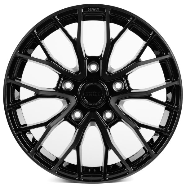 КОВАНЫЕ ДИСКИ H250924W SKILL SL509-CS381 18 J8.5 ET40 5X150 110.1 ЧЁРНЫЙ ГЛЯНЦЕВЫЙ + ПОЛИРОВКА + ТЁМ