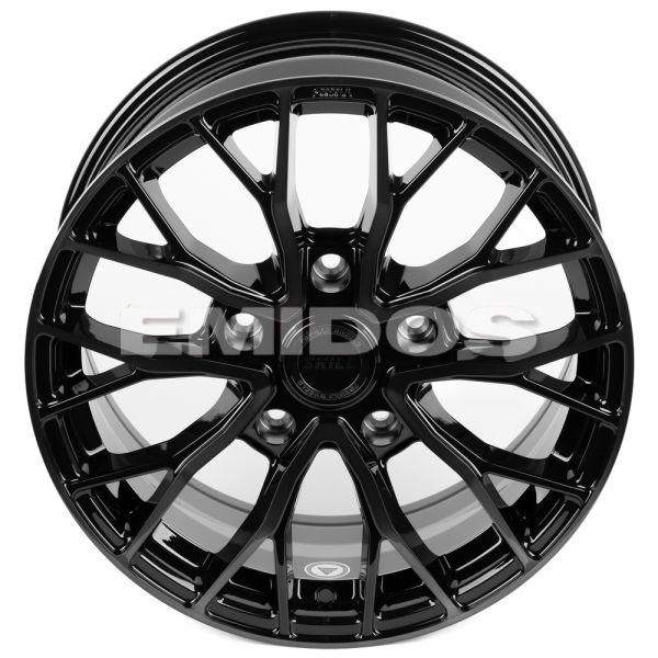 КОВАНЫЕ ДИСКИ H250924W SKILL SL509-CS381 18 J8.5 ET40 5X150 110.1 ЧЁРНЫЙ ГЛЯНЦЕВЫЙ + ПОЛИРОВКА + ТЁМ