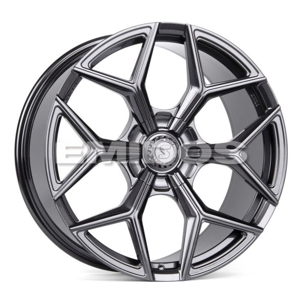 КОВАНЫЕ ДИСКИ 230606Y SKILL SL516-SL106 22 J10 ET15 5X112 66.6 ГРАФИТ ГЛЯНЦЕВЫЙ