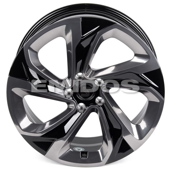 КОВАНЫЕ ДИСКИ H231103W SKILL SL526-CS266 20 J8.5 ET40 5X120 62.55 ЧЁРНЫЙ ГЛЯНЦЕВЫЙ + ПОЛИРОВАННЫЕ СП