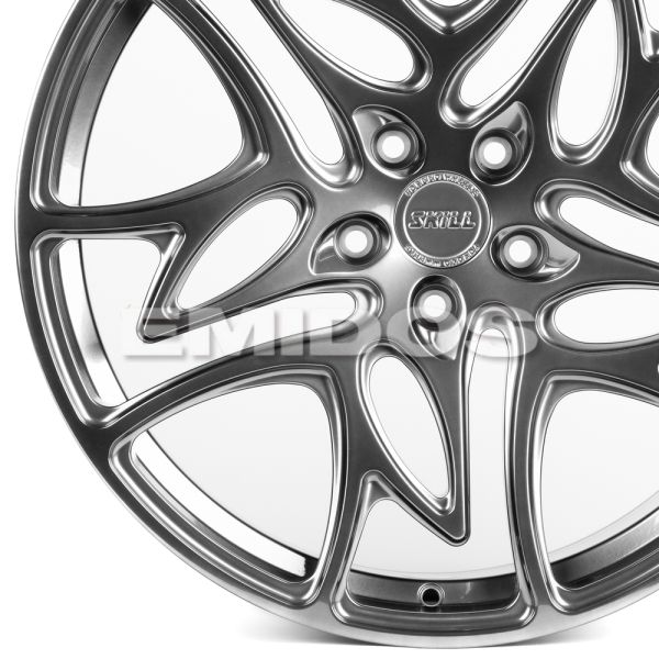 КОВАНЫЕ ДИСКИ H231103Y SKILL SL527-CS277 21 J9.5 ET40 5X120 62.5 СЕРЕБРО ТЁМНОЕ