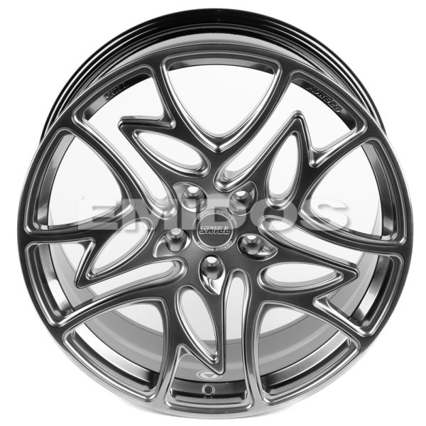 КОВАНЫЕ ДИСКИ H231103Y SKILL SL527-CS277 21 J9.5 ET40 5X120 62.5 СЕРЕБРО ТЁМНОЕ