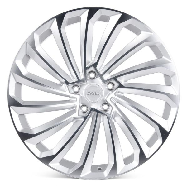 КОВАНЫЕ ДИСКИ H231103S SKILL SL529-SL096 22 J9.5 ET33 5X130 71.6 СЕРЕБРО ГЛЯНЦЕВОЕ