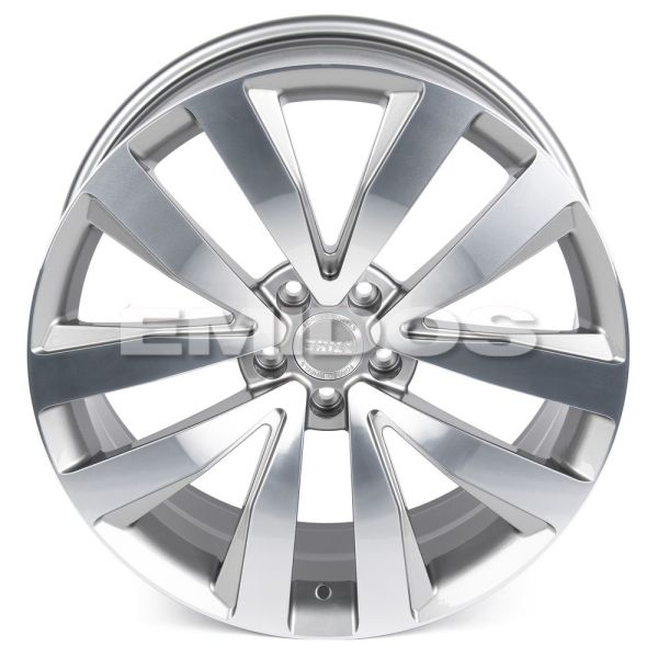 КОВАНЫЕ ДИСКИ 231028W SKILL SL566-SL076 20 J9 ET33 5X112 66.6 ГРАФИТ ГЛЯНЦЕВЫЙ + ПОЛИРОВАННЫЕ СПИЦЫ