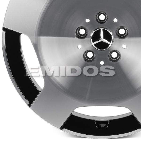 КОВАНЫЕ ДИСКИ H241213H SKILL SL618-SK317 19 J8.5 ET48 5X112 66.6 ЧЁРНЫЙ ГЛЯНЦЕВЫЙ + ПОЛИРОВАННЫЕ СПИ