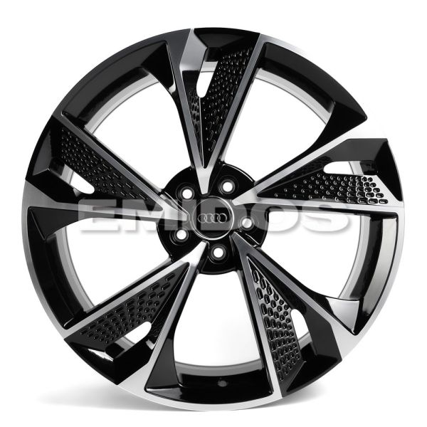 КОВАНЫЕ ДИСКИ H240602G SKILL SL685-SB563 20 J9 ET28 5X112 66.5 ЧЁРНЫЙ ГЛЯНЦЕВЫЙ + ПОЛИРОВАННЫЕ СПИЦЫ