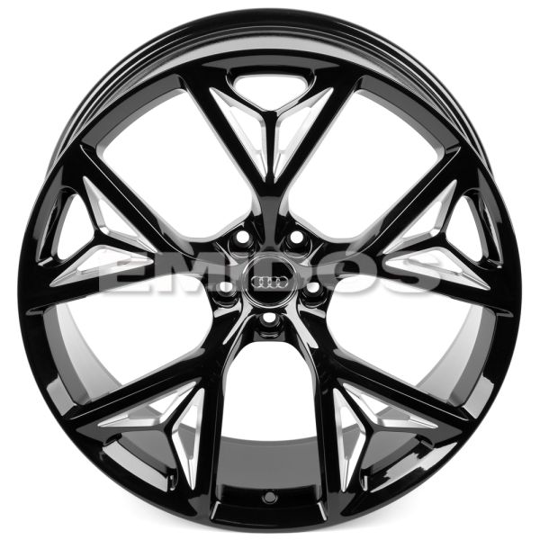 КОВАНЫЕ ДИСКИ H241227B SKILL SL686-CS444 22 J10 ET26 5X112 66.5 ЧЁРНЫЙ ГЛЯНЦЕВЫЙ + ПОЛИРОВКА