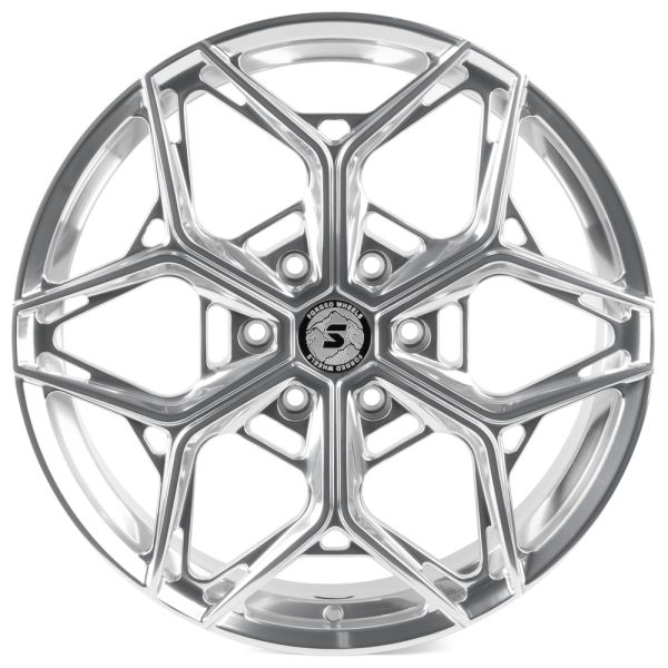 КОВАНЫЕ ДИСКИ H240601C SKILL SL712-SV481 22 J9 ET28 6X139.7 106.1 ЗЕРКАЛЬНАЯ ПОЛИРОВКА