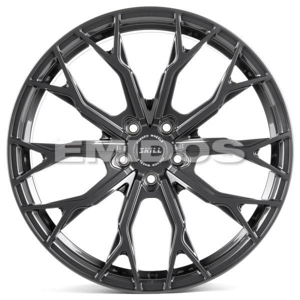 КОВАНЫЕ ДИСКИ H240601D SKILL SL715-SV451 20 J9 ET28 5X112 66.6 ГРАФИТ ГЛЯНЦЕВЫЙ
