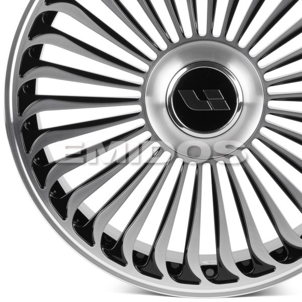 КОВАНЫЕ ДИСКИ H250109H SKILL SL786-SK332 20 J8.5 ET45.5 5X120 62.5 ЧЁРНЫЙ ГЛЯНЦЕВЫЙ + ПОЛИРОВАННЫЕ С