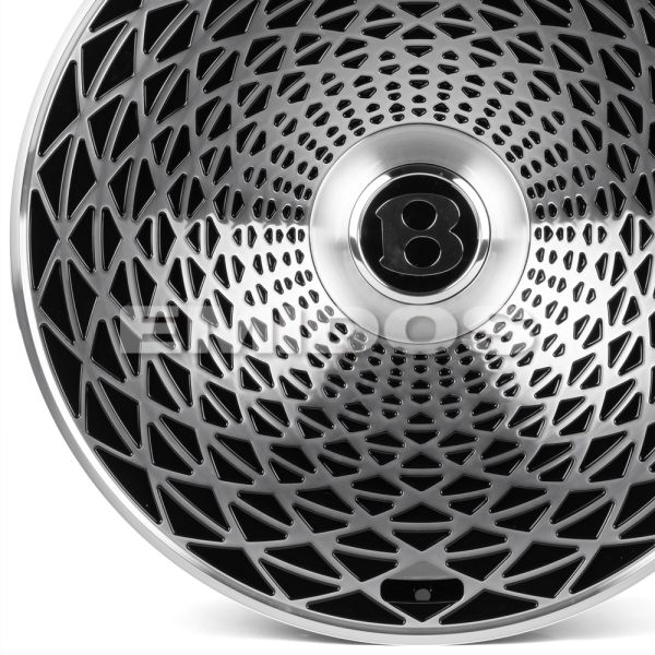 КОВАНЫЕ ДИСКИ H250926B SKILL SL998-SL253 22 J10 ET20 5X130 71.5 ЧЕРНЫЙ ГЛЯНЕЦ + ПОЛИРОВАНЫЕ СПИЦЫ