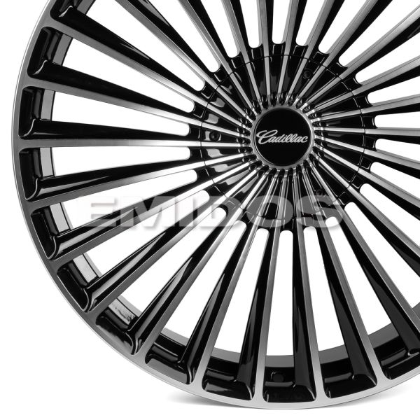 КОВАНЫЕ ДИСКИ H250910H SKILL SV017-SK363 22 J9 ET28 6X139.7 78.1 ЧЁРНЫЙ ГЛЯНЦЕВЫЙ + ПОЛИРОВАННЫЕ СПИ