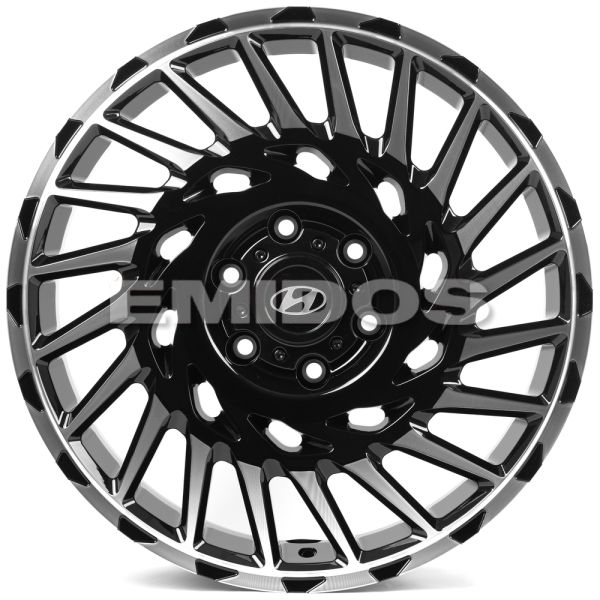 КОВАНЫЕ ДИСКИ H250327A1 SKILL SV093-SV449 20 J8 ET48 6X139.7 92.5 ЧЁРНЫЙ ГЛЯНЦЕВЫЙ + ПОЛИРОВАННЫЕ СП