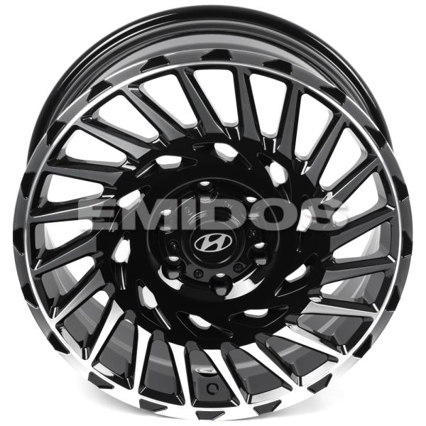 КОВАНЫЕ ДИСКИ H250327A1 SKILL SV093-SV449 20 J8 ET48 6X139.7 92.5 ЧЁРНЫЙ ГЛЯНЦЕВЫЙ + ПОЛИРОВАННЫЕ СП