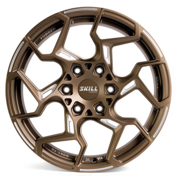 КОВАНЫЕ ДИСКИ 70478 SKILL SV102 18 J9.5 ET15 6X139.7 106.1 БРОНЗА