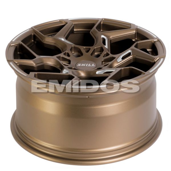 КОВАНЫЕ ДИСКИ 70478 SKILL SV102 18 J9.5 ET15 6X139.7 106.1 БРОНЗА