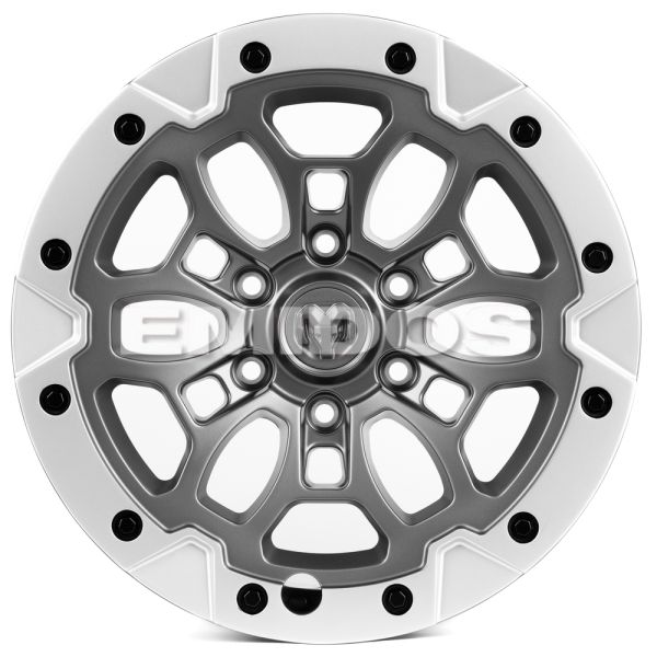 КОВАНЫЕ ДИСКИ H251007A SKILL SV145-SL221 20 J9 ET19 6X139.7 77.8 ГРАФИТ МАТОВЫЙ + СЕРЫЙ ОБОД+ ЧЕРНЫЕ