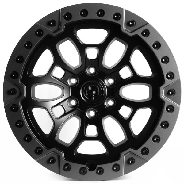 КОВАНЫЕ ДИСКИ H241205K SKILL SV145-SL223 20 J10 ET10 6X139.7 77.8 ЧЁРНЫЙ МАТОВЫЙ + БЕДЛОК ГРАФИТ