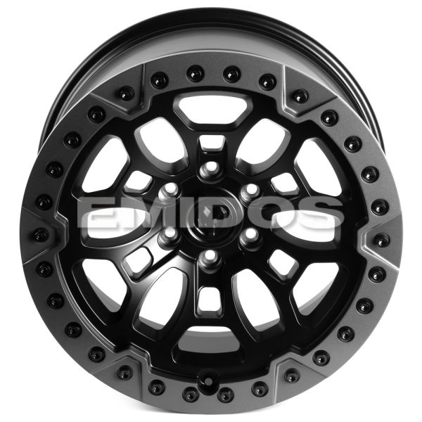 КОВАНЫЕ ДИСКИ H241205K SKILL SV145-SL223 20 J10 ET10 6X139.7 77.8 ЧЁРНЫЙ МАТОВЫЙ + БЕДЛОК ГРАФИТ