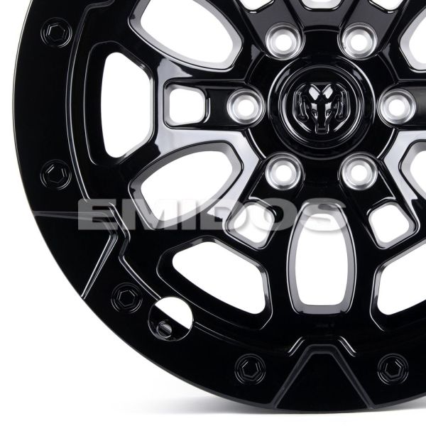 КОВАНЫЕ ДИСКИ H251020E SKILL SV145-CS412 20 J9 ET19 6X139.7 77.8 ЧЁРНЫЙ ГЛЯНЦЕВЫЙ