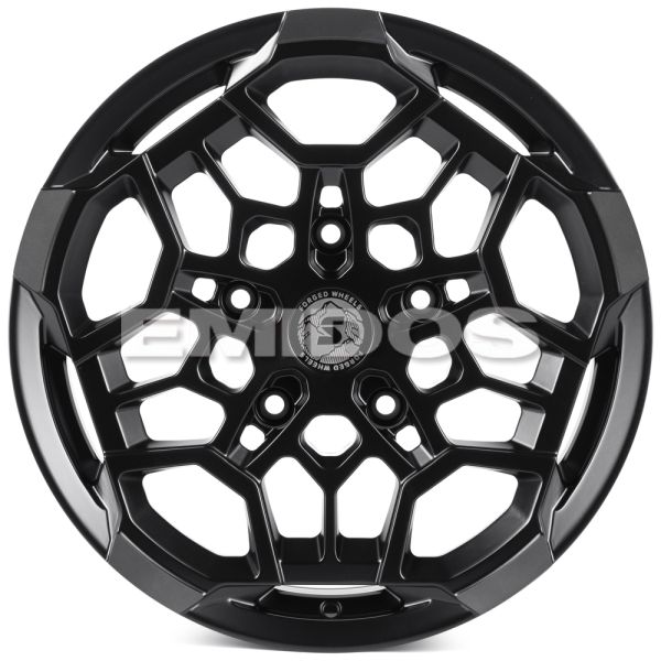 КОВАНЫЕ ДИСКИ H250924X SKILL SV171-SK302 18 J8.5 ET40 5X150 110.1 ЧЁРНЫЙ МАТОВЫЙ + ПОЛИРОВКА + ТЁМНЫ