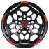 КОВАНЫЕ ДИСКИ H240307V SKILL SV171-SV308 20 J10 ET-10 5X127 71.5 ЧЁРНЫЙ МАТОВЫЙ + КРАСНЫЙ ОБОД