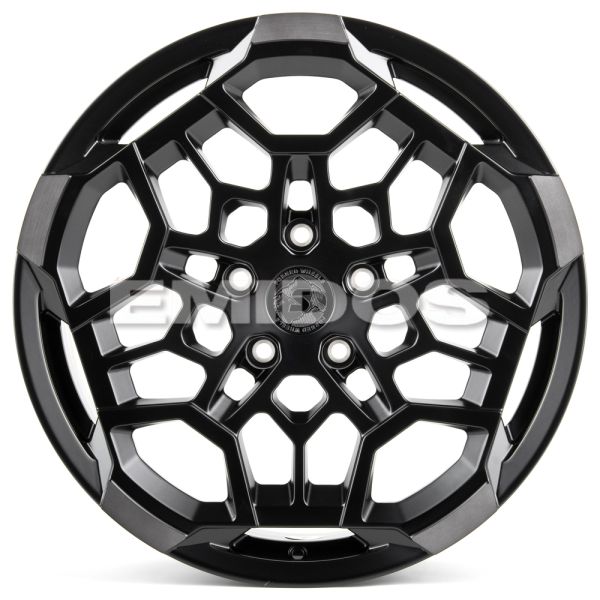 КОВАНЫЕ ДИСКИ H250917P SKILL SV171-CS411 20 J8.5 ET20 5X127 71.5 ЧЁРНЫЙ МАТОВЫЙ + ПОЛИРОВКА + ТЁМНЫЙ