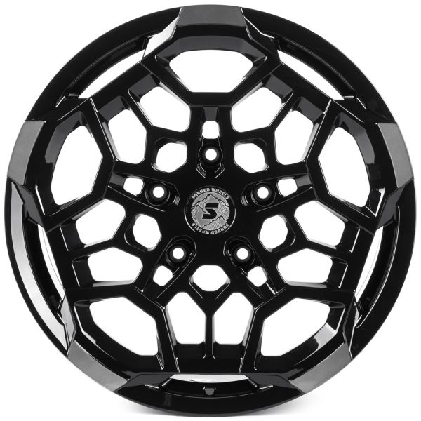 КОВАНЫЕ ДИСКИ H250925J SKILL SV171-SB563 20 J9 ET45 5X150 110.1 ЧЁРНЫЙ ГЛЯНЦЕВЫЙ + ПОЛИРОВКА + ТЁМНЫ