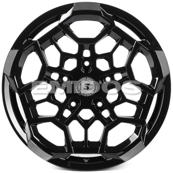 КОВАНЫЕ ДИСКИ H250925J SKILL SV171-SB563 20 J9 ET45 5X150 110.1 ЧЁРНЫЙ ГЛЯНЦЕВЫЙ + ПОЛИРОВКА + ТЁМНЫ