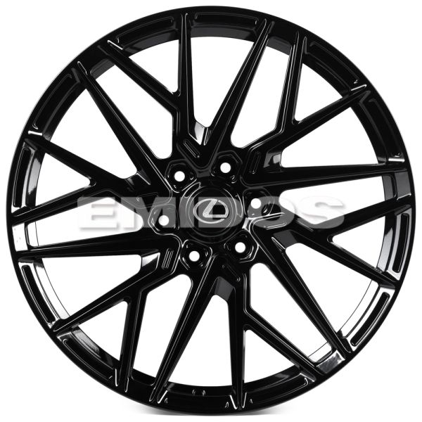 КОВАНЫЕ ДИСКИ H240516A SKILL SV175-SV327 22 J10 ET55 6X139.7 95.1 ЧЁРНЫЙ ГЛЯНЦЕВЫЙ + ПОЛИРОВАННЫЕ СП