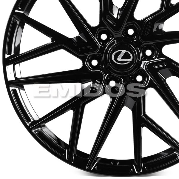 КОВАНЫЕ ДИСКИ H240516A SKILL SV175-SV327 22 J10 ET55 6X139.7 95.1 ЧЁРНЫЙ ГЛЯНЦЕВЫЙ + ПОЛИРОВАННЫЕ СП