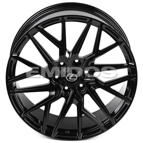 КОВАНЫЕ ДИСКИ H240516A SKILL SV175-SV327 22 J10 ET55 6X139.7 95.1 ЧЁРНЫЙ ГЛЯНЦЕВЫЙ + ПОЛИРОВАННЫЕ СП