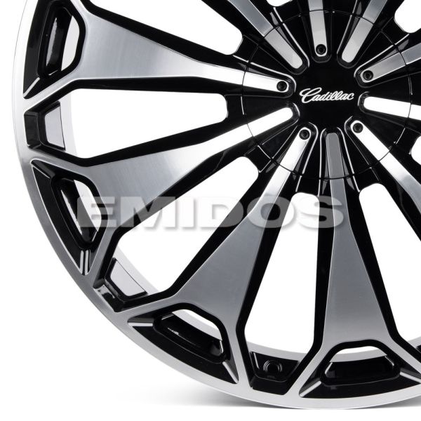 КОВАНЫЕ ДИСКИ 231029W SKILL SV179-SL115 24 J10 ET30 6X139.7 78.1 ЧЁРНЫЙ ГЛЯНЦЕВЫЙ + ПОЛИРОВКА + ЧЁРН