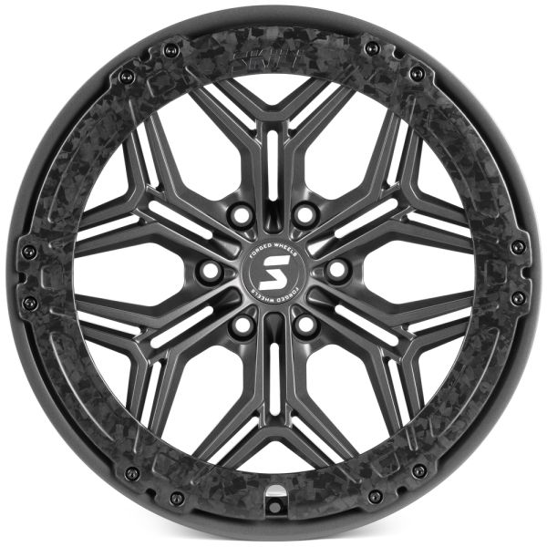 КОВАНЫЕ ДИСКИ H250513K SKILL SV185-SK334 20 J9.5 ET25 6X135 87.1 ГРАФИТ МАТОВЫЙ + КАРБОН SFC16