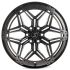 КОВАНЫЕ ДИСКИ H240927C SKILL SV185-CT400 22 J10 ET-10 6X139.7 77.8 ЧЁРНЫЙ ГЛЯНЦЕВЫЙ + ОБОД SH51