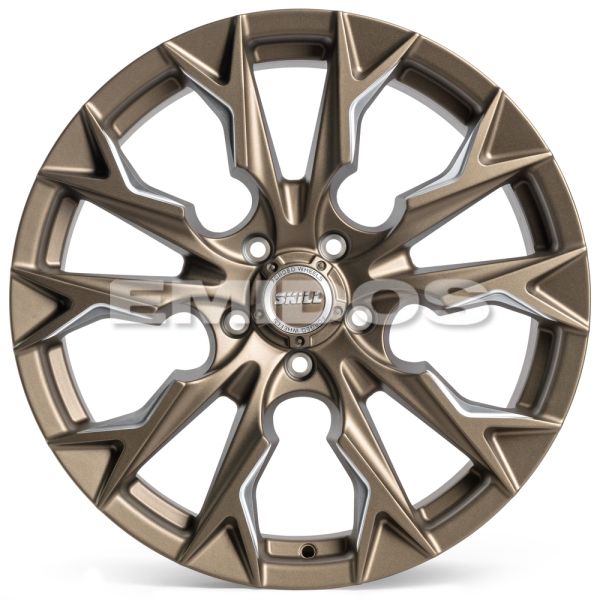 КОВАНЫЕ ДИСКИ 240226A SKILL SV274-SV308 20 J10 ET50 5X127 71.6 БРОНЗА