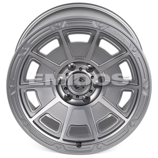 КОВАНЫЕ ДИСКИ H231019S SKILL SV308-DS218 20 J10 ET10 6X139.7 77.8 ГРАФИТ МАТОВЫЙ + ПОЛИРОВАННЫЕ СПИЦ