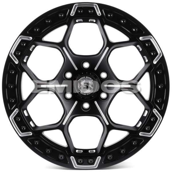 КОВАНЫЕ ДИСКИ H250109A SKILL SV310-SK335 20 J10 ET0 6X139.7 77.8 ЧЁРНЫЙ МАТОВЫЙ + ПОЛИРОВКА