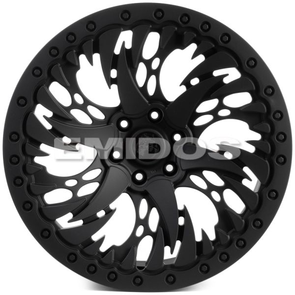 КОВАНЫЕ ДИСКИ H241210T SKILL SV347-SV483 22 J10 ET-10 6X139.7 77.8 ЧЁРНЫЙ МАТОВЫЙ