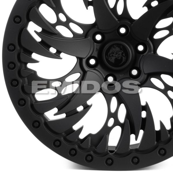 КОВАНЫЕ ДИСКИ H241210T SKILL SV347-SV483 22 J10 ET-10 6X139.7 77.8 ЧЁРНЫЙ МАТОВЫЙ