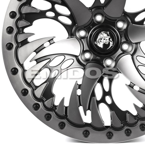 КОВАНЫЕ ДИСКИ H241210T SKILL SV347-SV483 22 J10 ET-10 6X139.7 77.8 ЧЁРНЫЙ МАТОВЫЙ