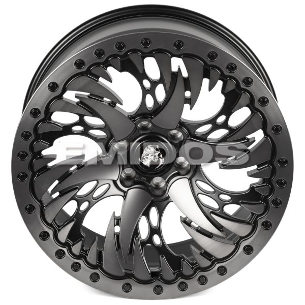 КОВАНЫЕ ДИСКИ H241210T SKILL SV347-SV483 22 J10 ET-10 6X139.7 77.8 ЧЁРНЫЙ МАТОВЫЙ