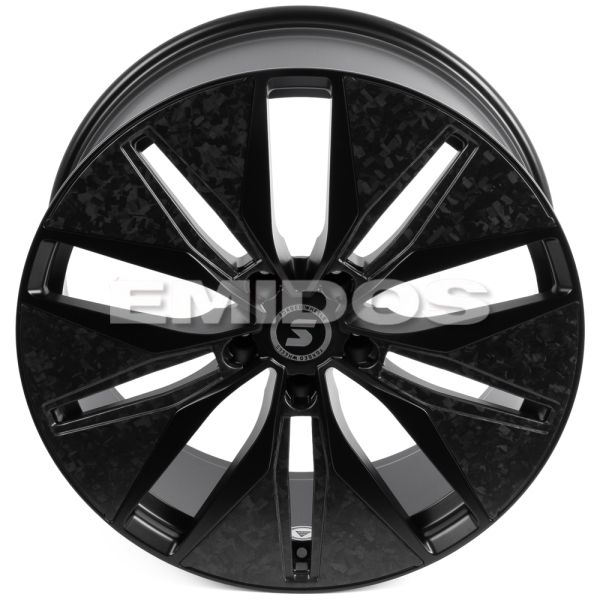 КОВАНЫЕ ДИСКИ H250513O SKILL SV380-SV482 22 J9.5 ET20 5X130 84.1 ЧЁРНЫЙ МАТОВЫЙ + КАРБОН SFC16