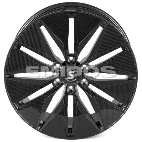 КОВАНЫЕ ДИСКИ H240603K SKILL SV380-SV481 22 J9 ET50 6X139.7 95.1 ГРАФИТ ГЛЯНЦЕВЫЙ + КАРБОН SFC03