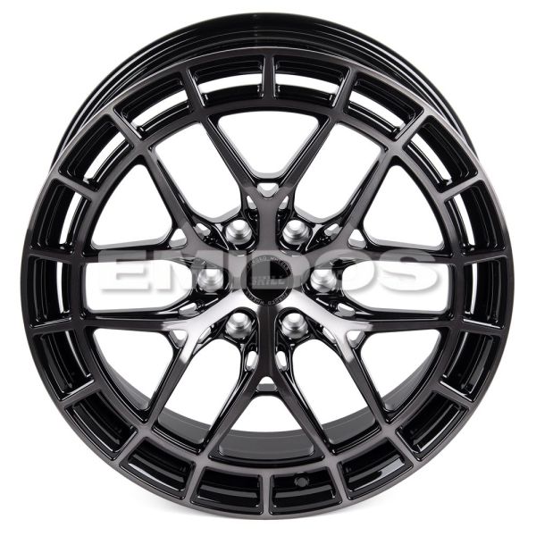 КОВАНЫЕ ДИСКИ H241210V SKILL SV399-SL251 22 J9 ET19 6X139.7 77.8 ЧЁРНЫЙ ГЛЯНЦЕВЫЙ + ПОЛИРОВАННЫЕ СПИ