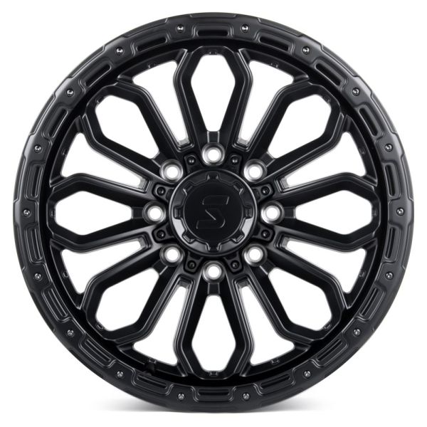 КОВАНЫЕ ДИСКИ H251027B SKILL SV406-SK333 20 J9 ET29 8X165.1 121.3 ЧЁРНЫЙ МАТОВЫЙ