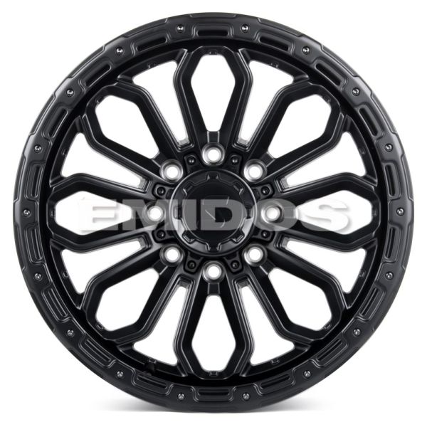 КОВАНЫЕ ДИСКИ H251027B SKILL SV406-SK333 20 J9 ET29 8X165.1 121.3 ЧЁРНЫЙ МАТОВЫЙ