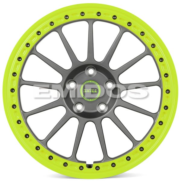 КОВАНЫЕ ДИСКИ H231024A SKILL SV426-DS215 20 J8.5 ET25 5X127 71.5 ГРАФИТ МАТОВЫЙ